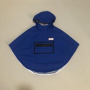 Hunter Toddler Girl/Boy Blue Rain Poncho  2T/3T